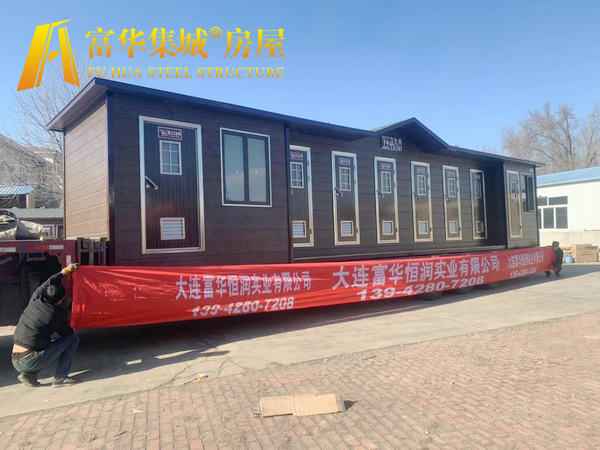 白山富华恒润实业承接新疆博湖县生态公厕项目